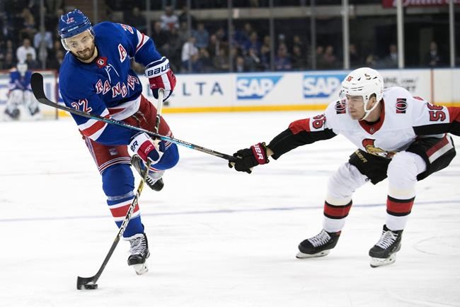 Tkachuk has goal, assist in Sens' 4-1 win over Rangers | iNFOnews.ca
