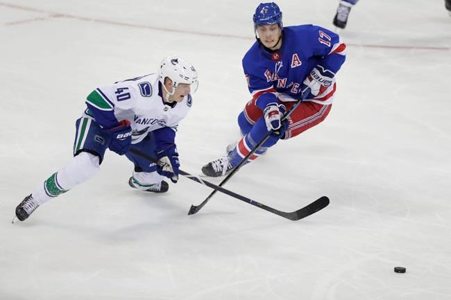 Lundqvist ties Plante on NHL wins list, Rangers beat Canucks | iNFOnews.ca