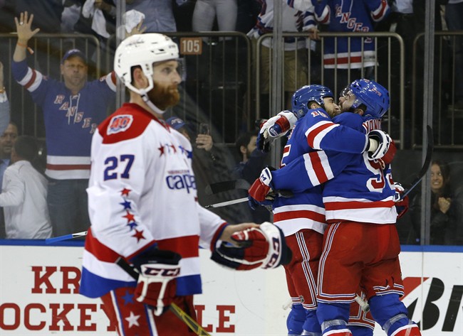 Stepan's OT goal lifts Rangers past Capitals, 2-1, win series in 7 games after down 3-1 | iNFOnews.ca CP33087080