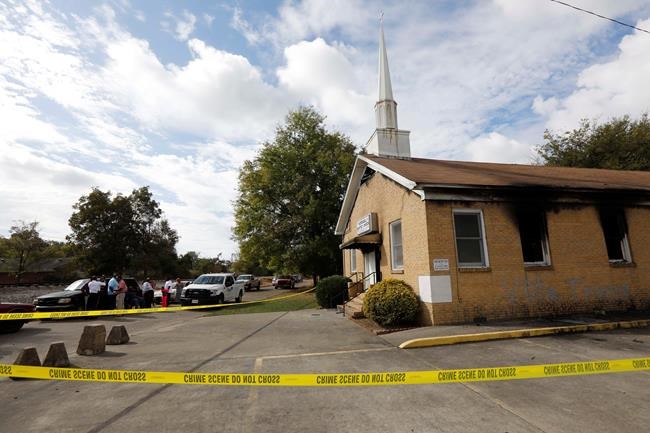 The Latest: Mississippi fire chief: church blaze was arson | iNFOnews.ca