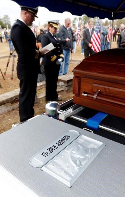 Sailor laid to rest 75 years after his death at Pearl Harbor | iNFOnews.ca