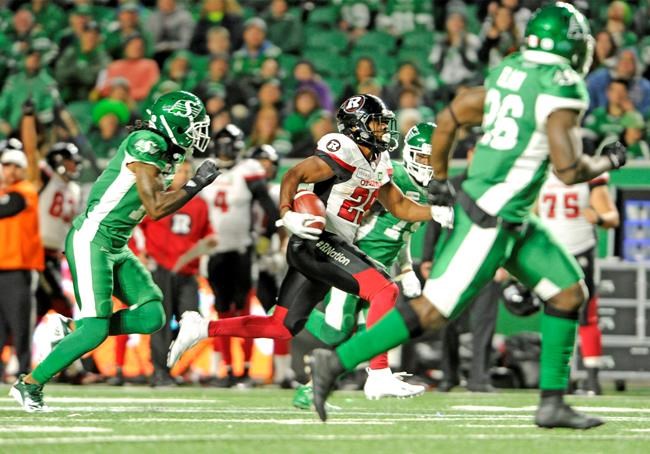 William Powell with 148 rushing yards, two TDs as Ottawa downs Saskatchewan | iNFOnews.ca