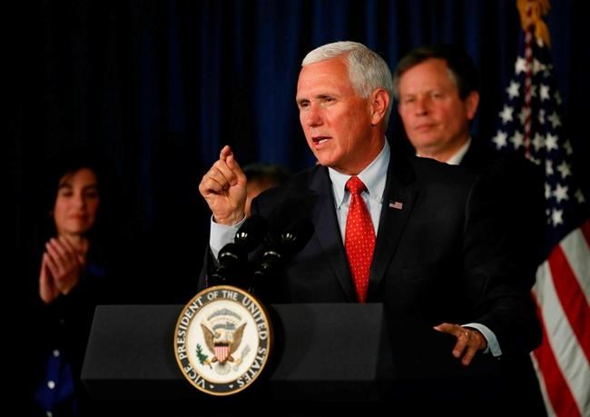 Trump doesn't commit to backing Pence for president in 2024 | iNFOnews.ca CP2111299664