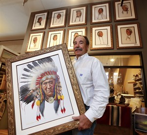 Historic Native American paintings, sketches for sale; collection appraised at $3.8 million | iNFOnews.ca CP27649634
