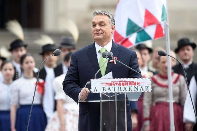 Hungary: Activists blow whistles on prime minister's speech | iNFOnews.ca CP957618019