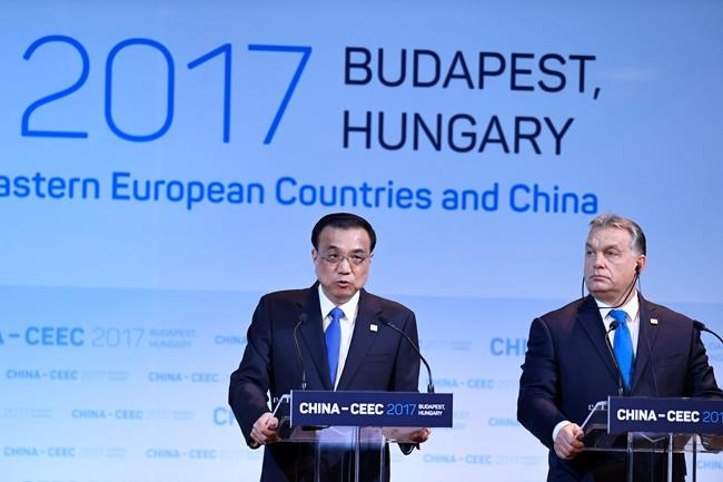 Chinese premier backs more investments in eastern Europe | iNFOnews.ca
