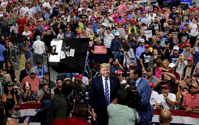 The Latest: Trump: American flag needed in moon docudrama | iNFOnews.ca CP1918767895