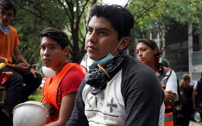 Young Mexicans at heart of earthquake recovery | iNFOnews.ca