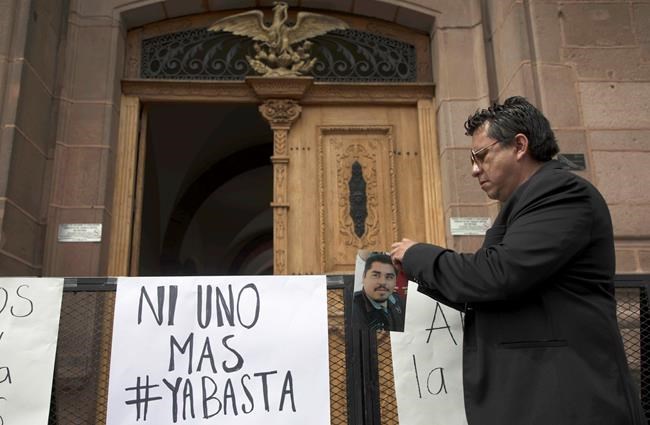 Body of abducted journalist found in Mexico | iNFOnews.ca CP555259503