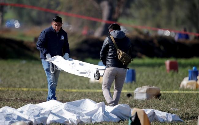 The Latest: Death toll for Mexico pipeline blast rises to 85 | iNFOnews.ca The Latest: Death toll for Mexico pipeline blast rises to 85 | iNFOnews.ca
