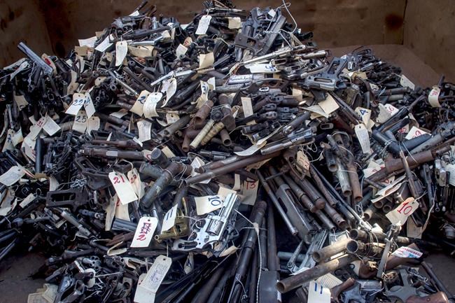 Program seeks to use seized guns for good in El Salvador | iNFOnews.ca Program seeks to use seized guns for good in El Salvador | iNFOnews.ca