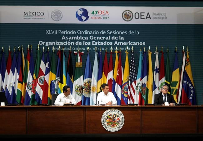 Venezuela, US spar at OAS meeting in Mexico | iNFOnews.ca