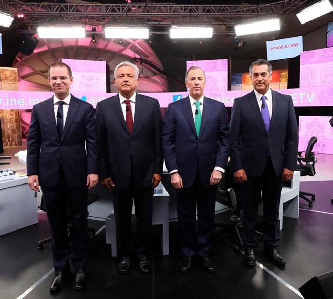 Mexican presidential candidates square off in debate | iNFOnews.ca Mexican presidential candidates square off in debate | iNFOnews.ca