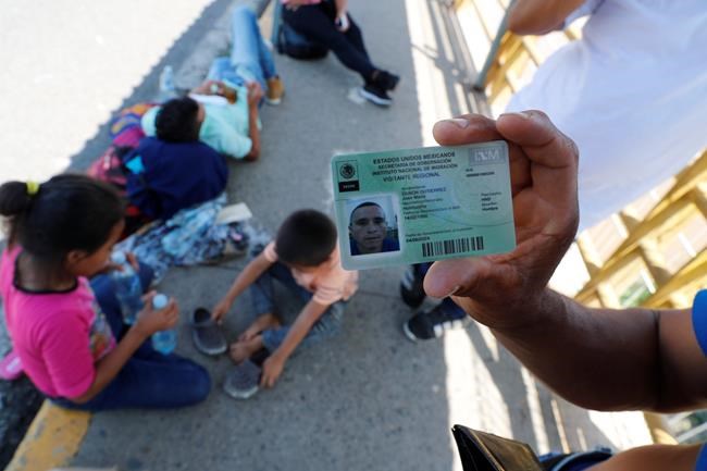 Mexico plans border 'unity' rally, nabs 2 migrant activists | iNFOnews.ca CP635708843