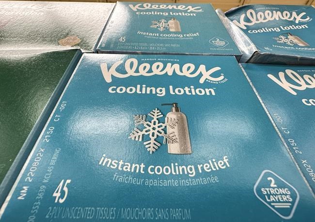 Kimberly-Clark pulling Kleenex tissues from store shelves in Canada | iNFOnews.ca