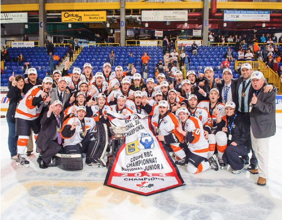 Yorkton caps dramatic comeback with RBC Cup win | iNFOnews.ca