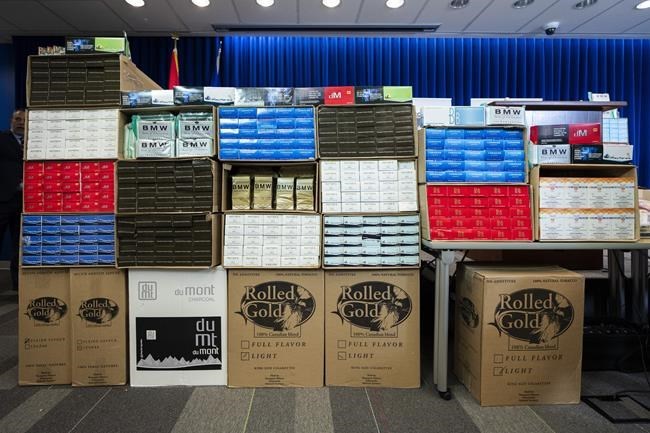 BC RCMP seize 27 tonnes of contraband cigarettes worth $24M | iNFOnews.ca