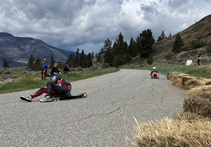 iN PHOTOS: Longboards and street luges racing down Knox Mountain in Kelowna | iNFOnews.ca