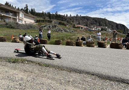 iN PHOTOS: Longboards and street luges racing down Knox Mountain in Kelowna | iNFOnews.ca