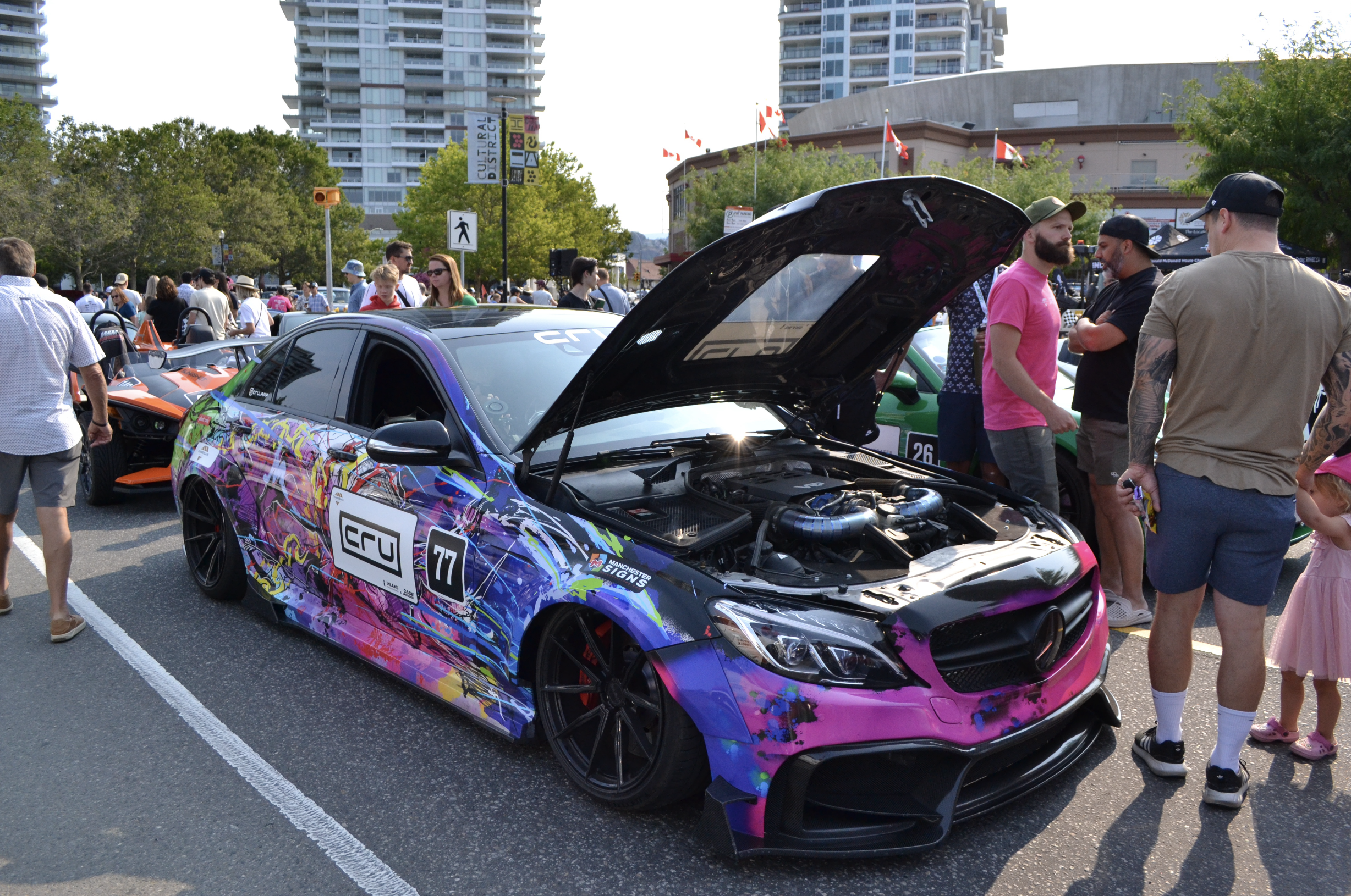 iN PHOTOS: Supercars started their engines in Kelowna for Okanagan Dream Rally | iNFOnews.ca