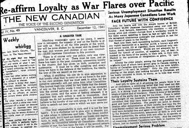 Japanese Canadian paper, pillar for community during war, saved from digital oblivion | iNFOnews.ca