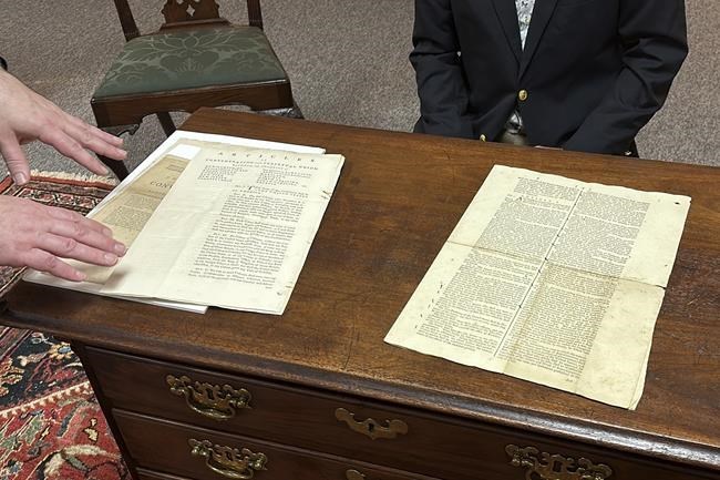 A rare copy of the US Constitution went missing for centuries. Now it's being auctioned for millions | iNFOnews.ca