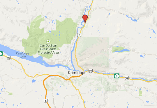 Fiery crash on Hwy 5 north of the city | iNFOnews.ca