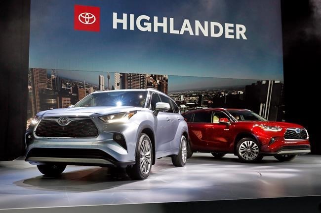 Toyota Highlander dethrones Honda CR-V as most stolen vehicle in Canada | iNFOnews.ca