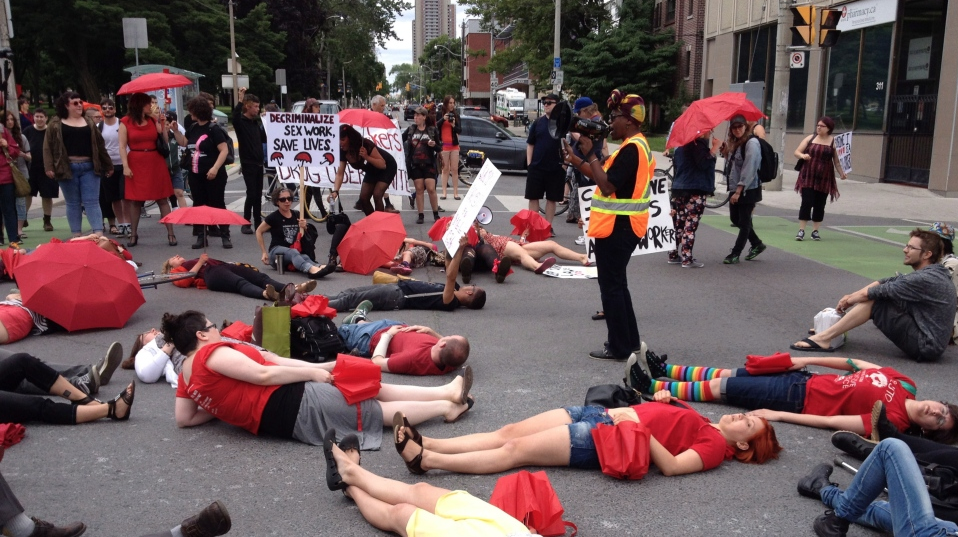 Sex workers take to Canada's streets to protest prostitution legislation | iNFOnews.ca