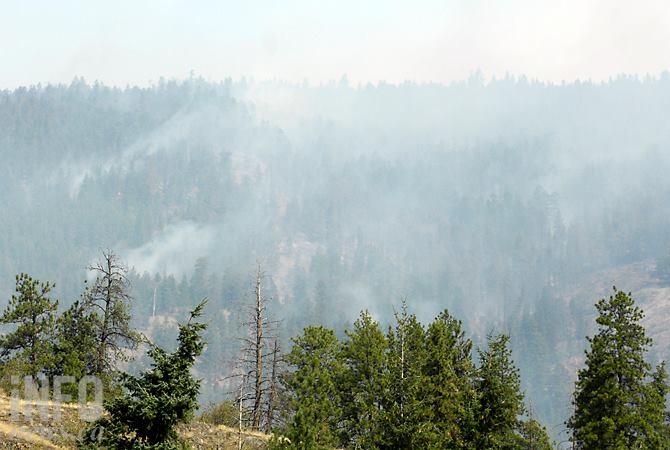 Smith Creek fire approaching main Westside power feeder | iNFOnews.ca