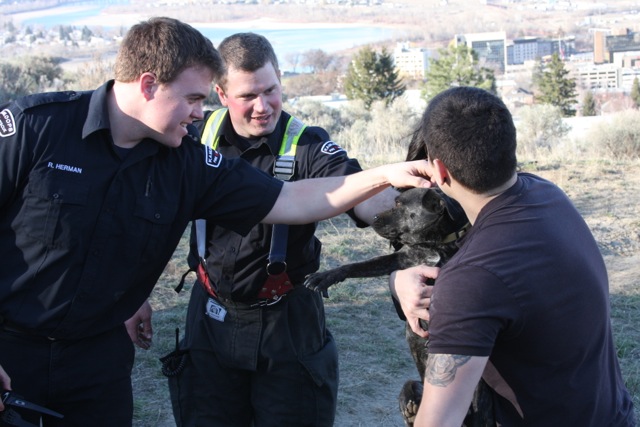 UPDATE: Emergency crews rescue trapped dog | iNFOnews.ca UPDATE: Emergency crews rescue trapped dog | iNFOnews.ca