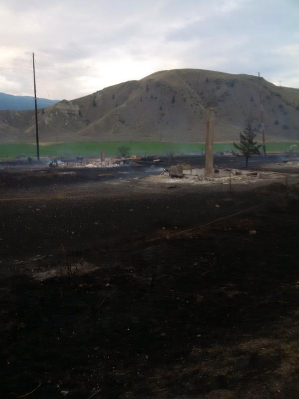 Fire destroys row of empty buildings in Ashcroft | iNFOnews.ca