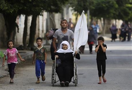 Thousands flee major battle with Israel in Gaza | iNFOnews.ca Thousands flee major battle with Israel in Gaza | iNFOnews.ca