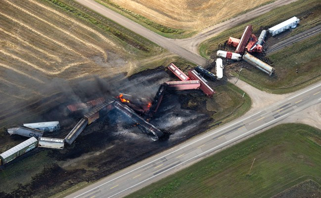 Evacuation lifted at train derailment site in Saskatchewan | iNFOnews.ca Evacuation lifted at train derailment site in Saskatchewan | iNFOnews.ca