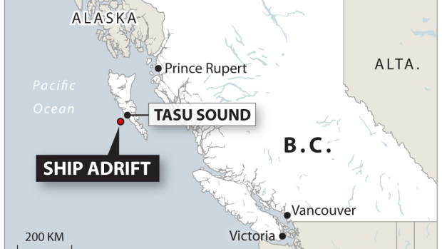 Container ship full of oil, diesel adrift off British Columbia coast | iNFOnews.ca