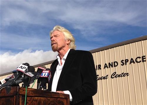 Virgin Galactic founder Richard Branson vows to find cause of deadly spacecraft crash | iNFOnews.ca
