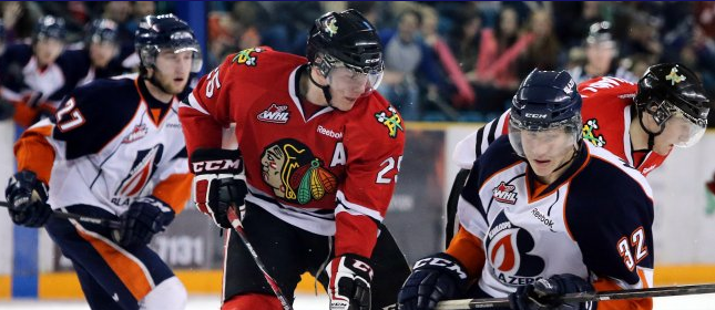 Blazers lose series opener to Winterhawks after four unanswered goals | iNFOnews.ca Blazers lose series opener to Winterhawks after four unanswered goals | iNFOnews.ca