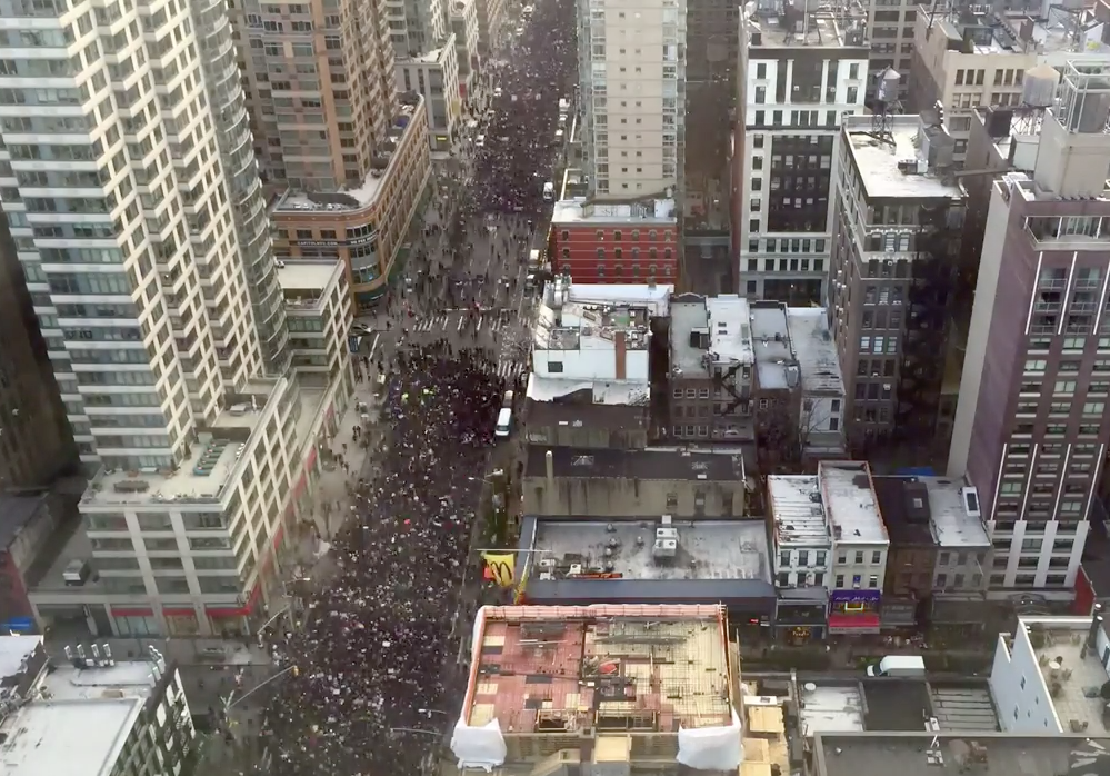 Millions March time lapse | iNFOnews.ca Millions March time lapse | iNFOnews.ca