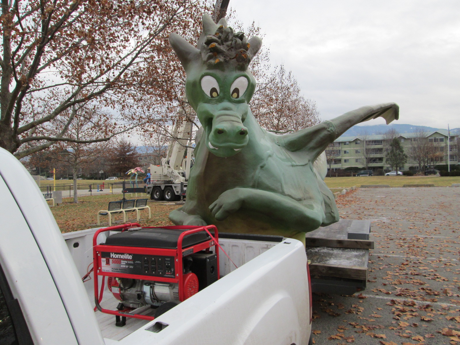 Flying dragon spotted over Ben Lee Park | iNFOnews.ca