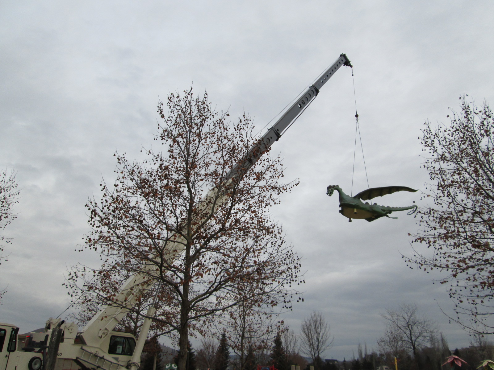 Flying dragon spotted over Ben Lee Park | iNFOnews.ca