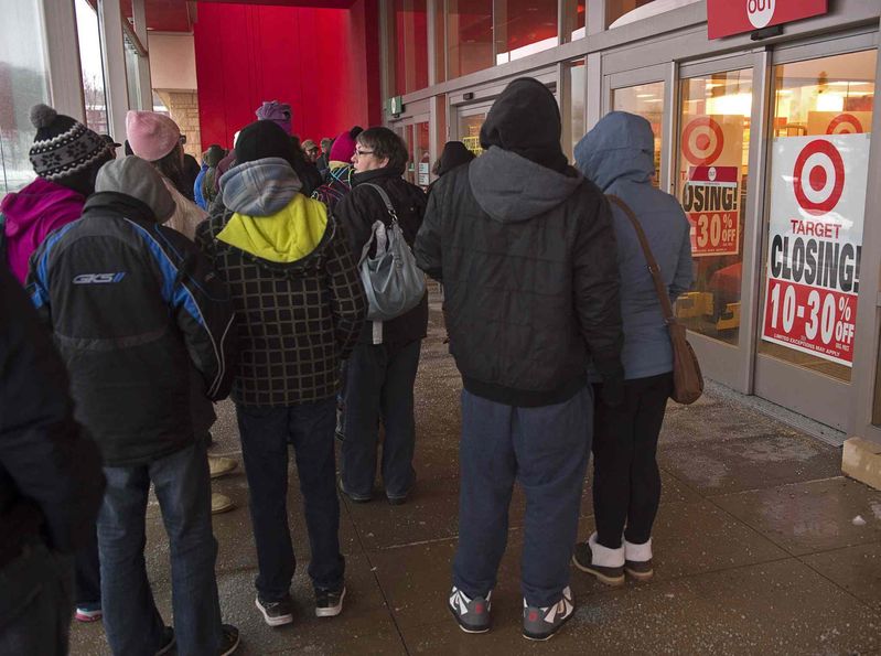 'Bargain hunters find Target liquidation not all it's cracked up to be | iNFOnews.ca 'Bargain hunters find Target liquidation not all it's cracked up to be | iNFOnews.ca