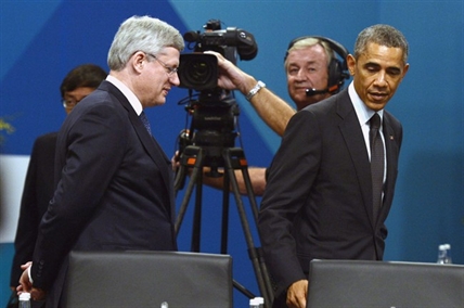 Talking terrorism: Harper and Obama sound like yin and yang | iNFOnews.ca Talking terrorism: Harper and Obama sound like yin and yang | iNFOnews.ca
