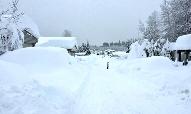 Blackouts in Kitimat and Terrace after towns buried in heavy snowfall | iNFOnews.ca