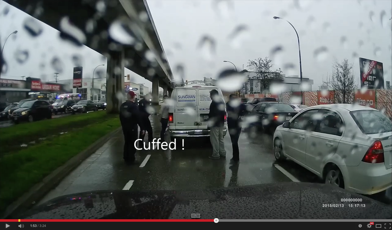Instant karma in road rage incident | iNFOnews.ca