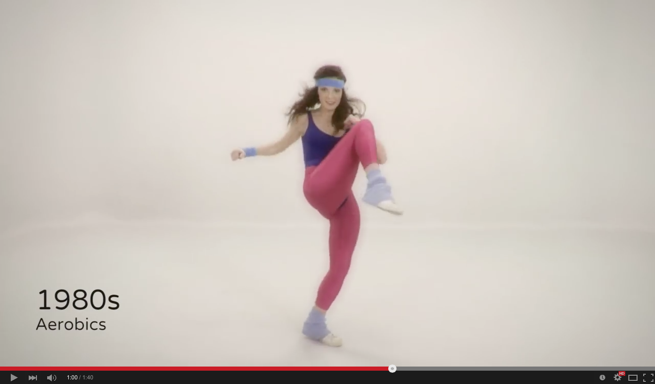 100 years of women's fitness in 100 seconds | iNFOnews.ca 100 years of women's fitness in 100 seconds | iNFOnews.ca