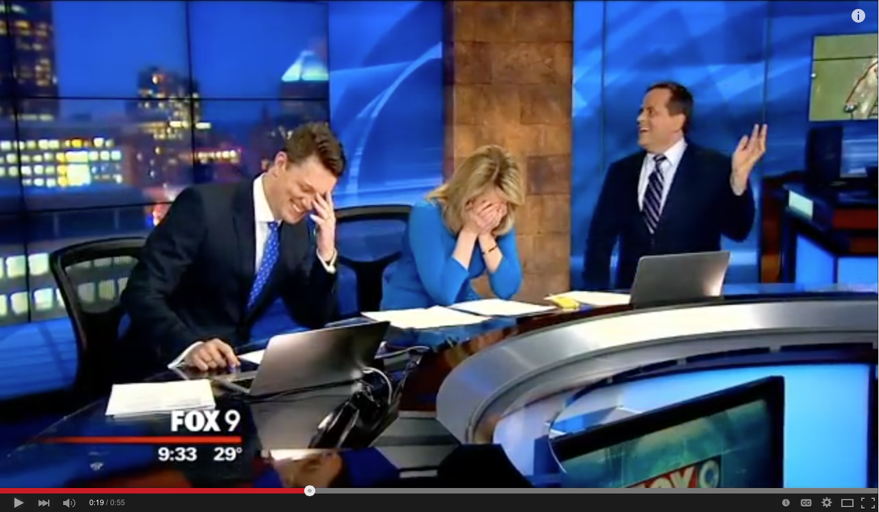 Weatherman pulls hanger out of suit on the air | iNFOnews.ca
