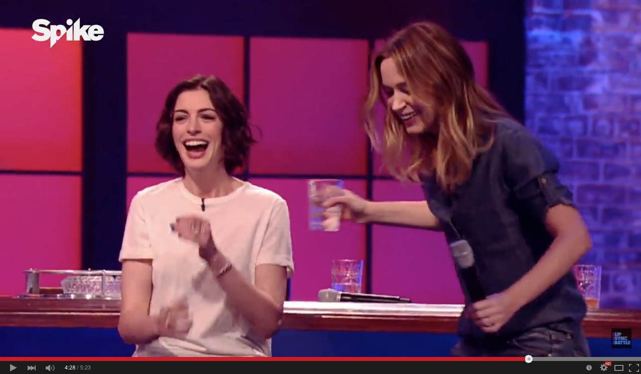 Blunt vs. Hathaway in Lip Sync Battle | iNFOnews.ca