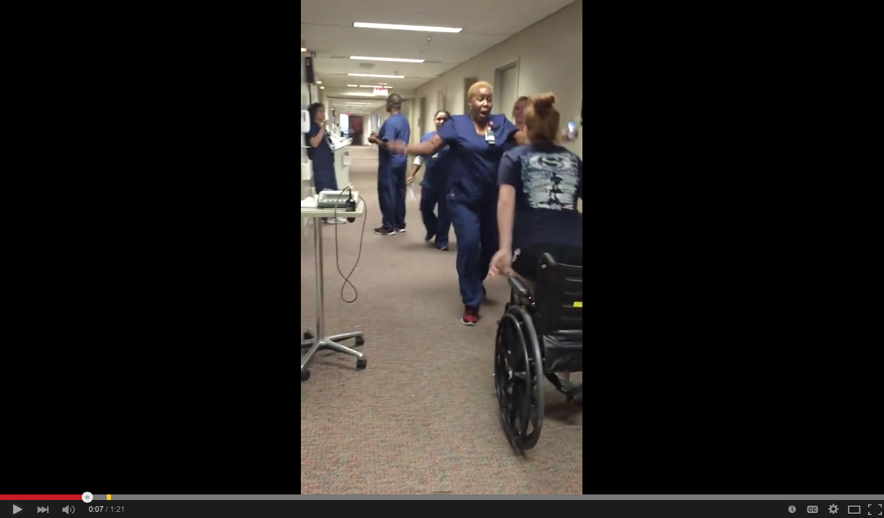 Paralyzed teen shocks nurse by walking | iNFOnews.ca