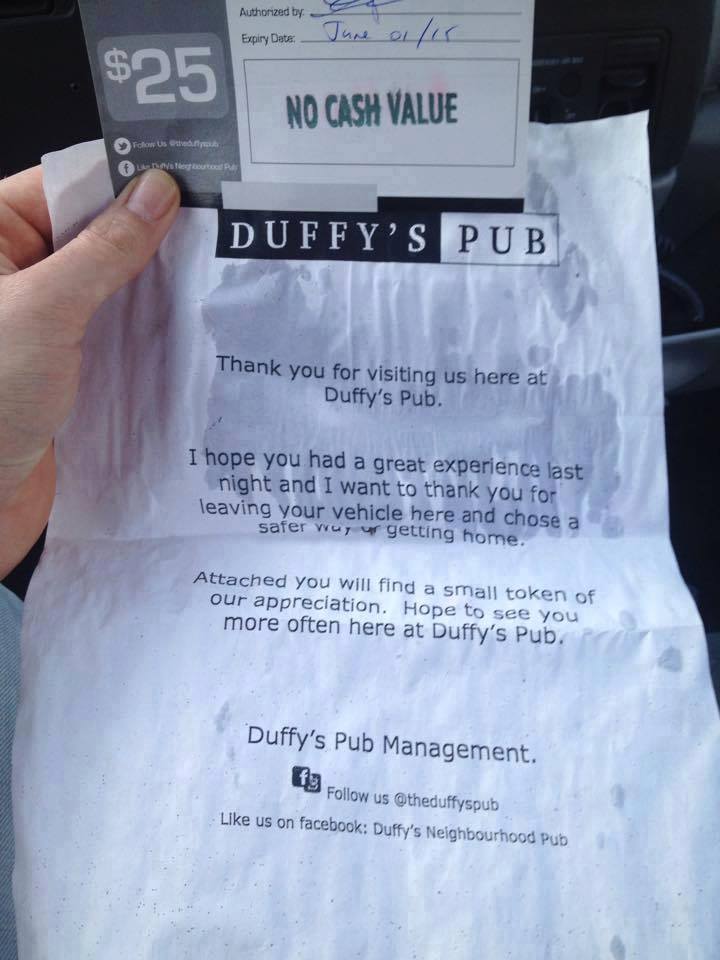 Kamloops pub treats patrons for making the right choice | iNFOnews.ca