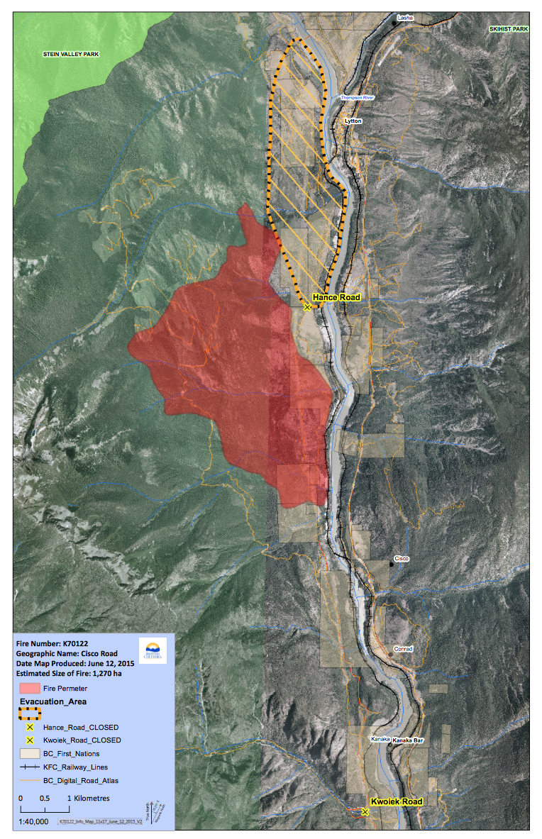 UPDATE: Firefighters gain ground on Lytton wildfire | iNFOnews.ca